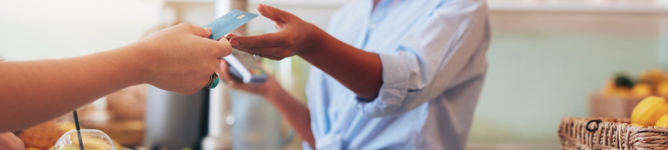 Paying with debit card